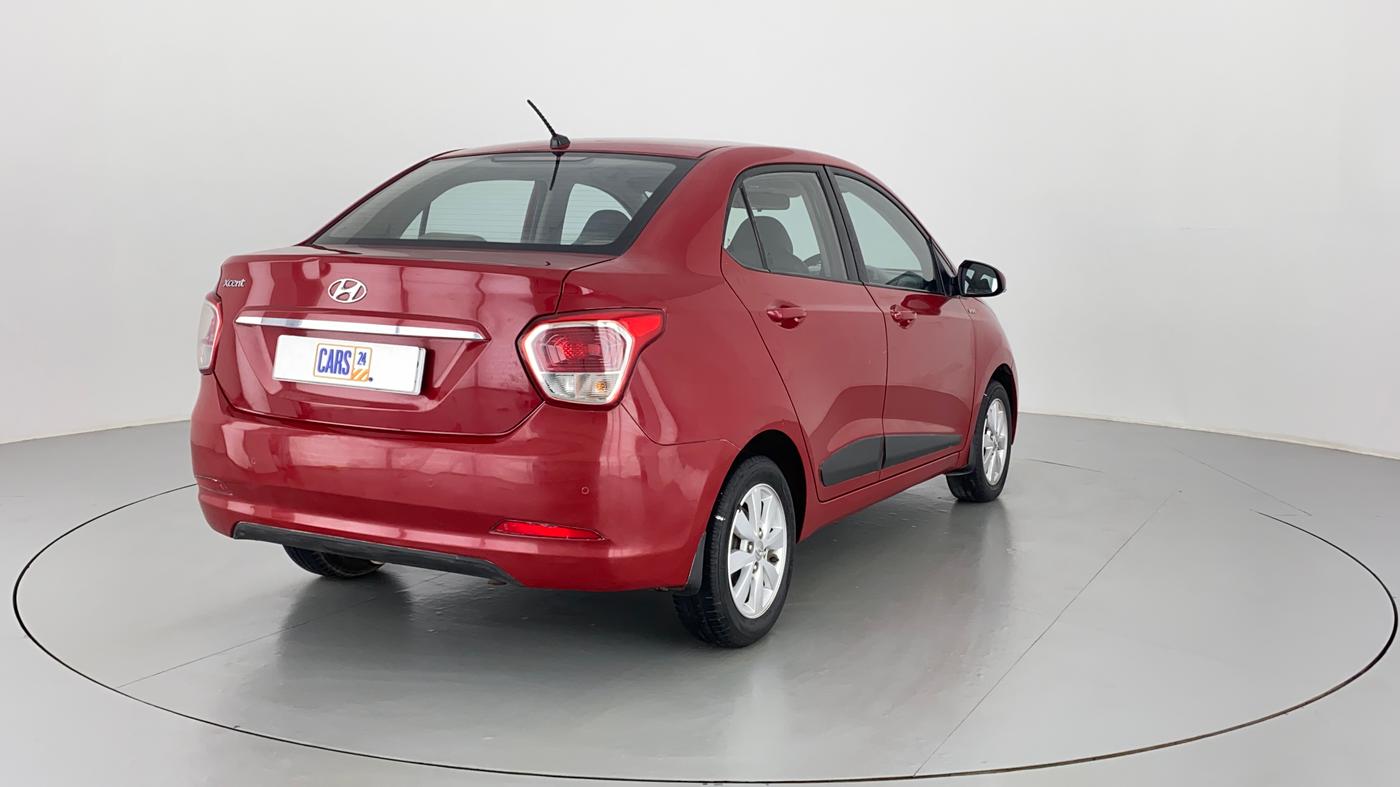 2014 Hyundai Xcent S 1.2 OPT, Petrol, Manual, 38,447 km, Right Back Diagonal