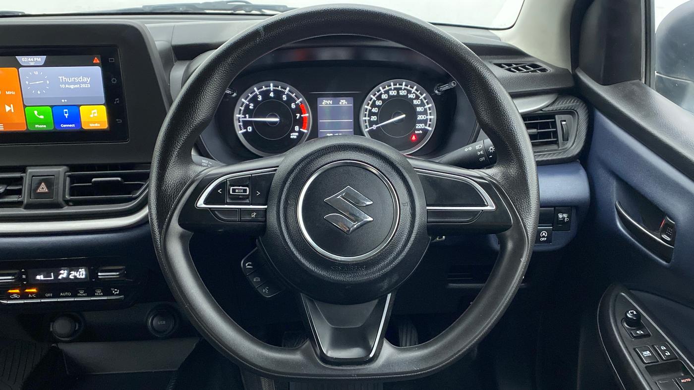 2022 Maruti Baleno DELTA PETROL 1.2, Petrol, Manual, 29,157 km, Steering Wheel Close Up