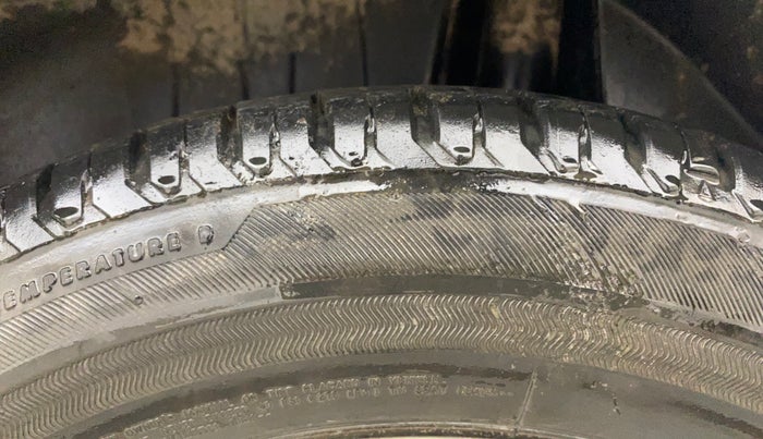 2017 Maruti Dzire ZXI AMT, Petrol, Automatic, 22,254 km, Left Rear Tyre Tread