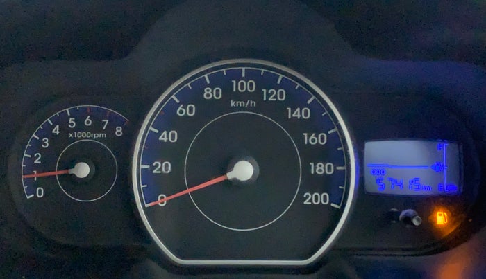 2012 Hyundai i10 MAGNA 1.1, Petrol, Manual, 57,481 km, Odometer Image