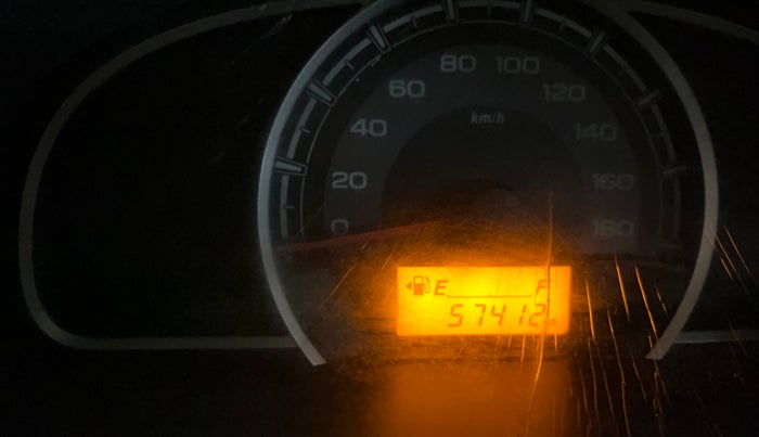 2014 Maruti Alto 800 LXI, Petrol, Manual, 57,360 km, Odometer Image