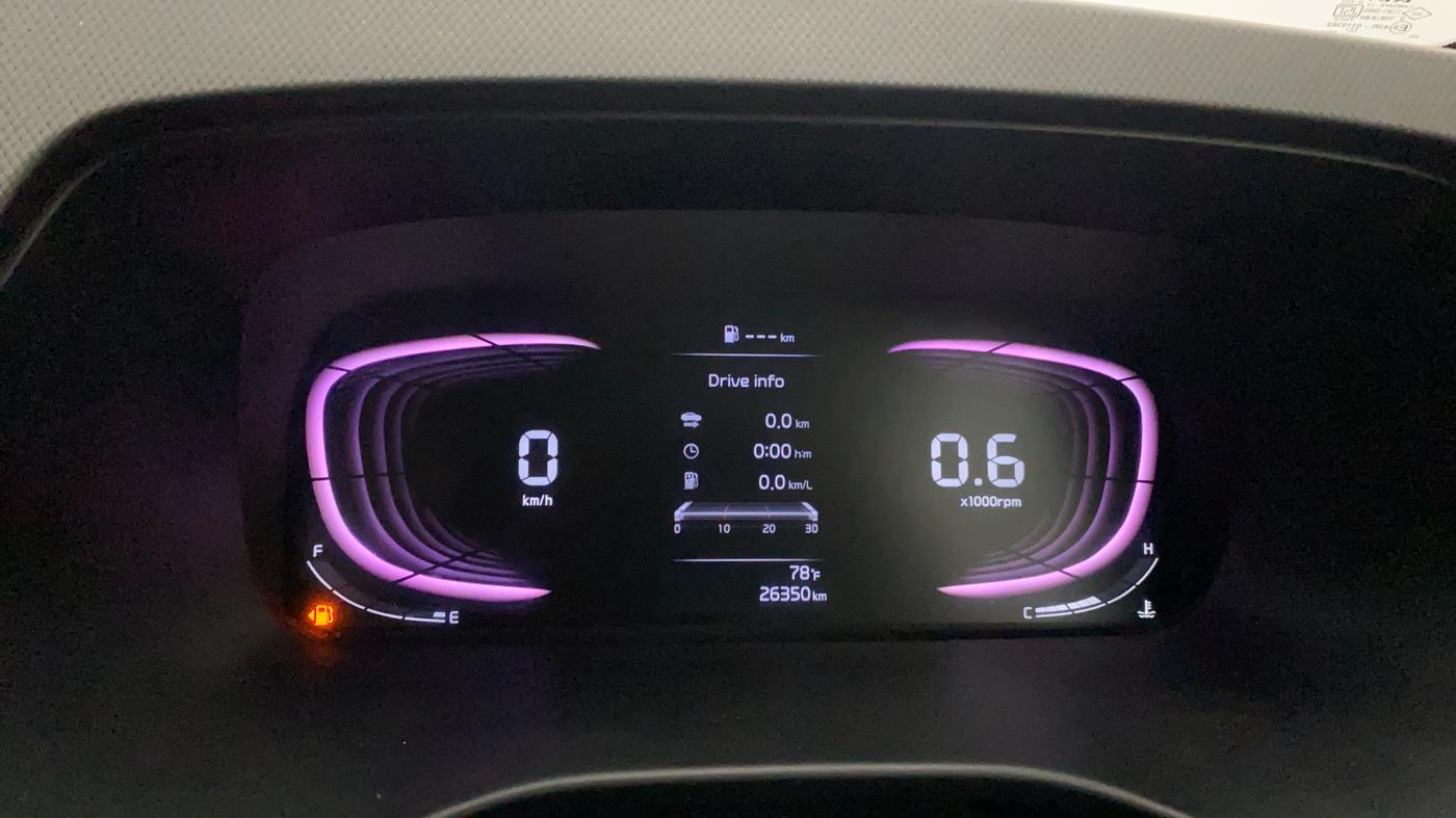 2023 KIA CARENS PRESTIGE PLUS 1.4 PETROL 7 STR, Petrol, Manual, 26,327 km, Odometer Image