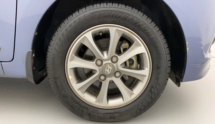 2016 Hyundai Grand i10 ASTA (O) 1.2 KAPPA VTVT, Petrol, Manual, 41,300 km, Right Front Wheel