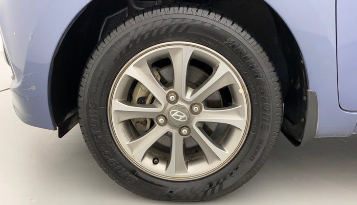 2016 Hyundai Grand i10 ASTA (O) 1.2 KAPPA VTVT, Petrol, Manual, 41,300 km, Left Front Wheel