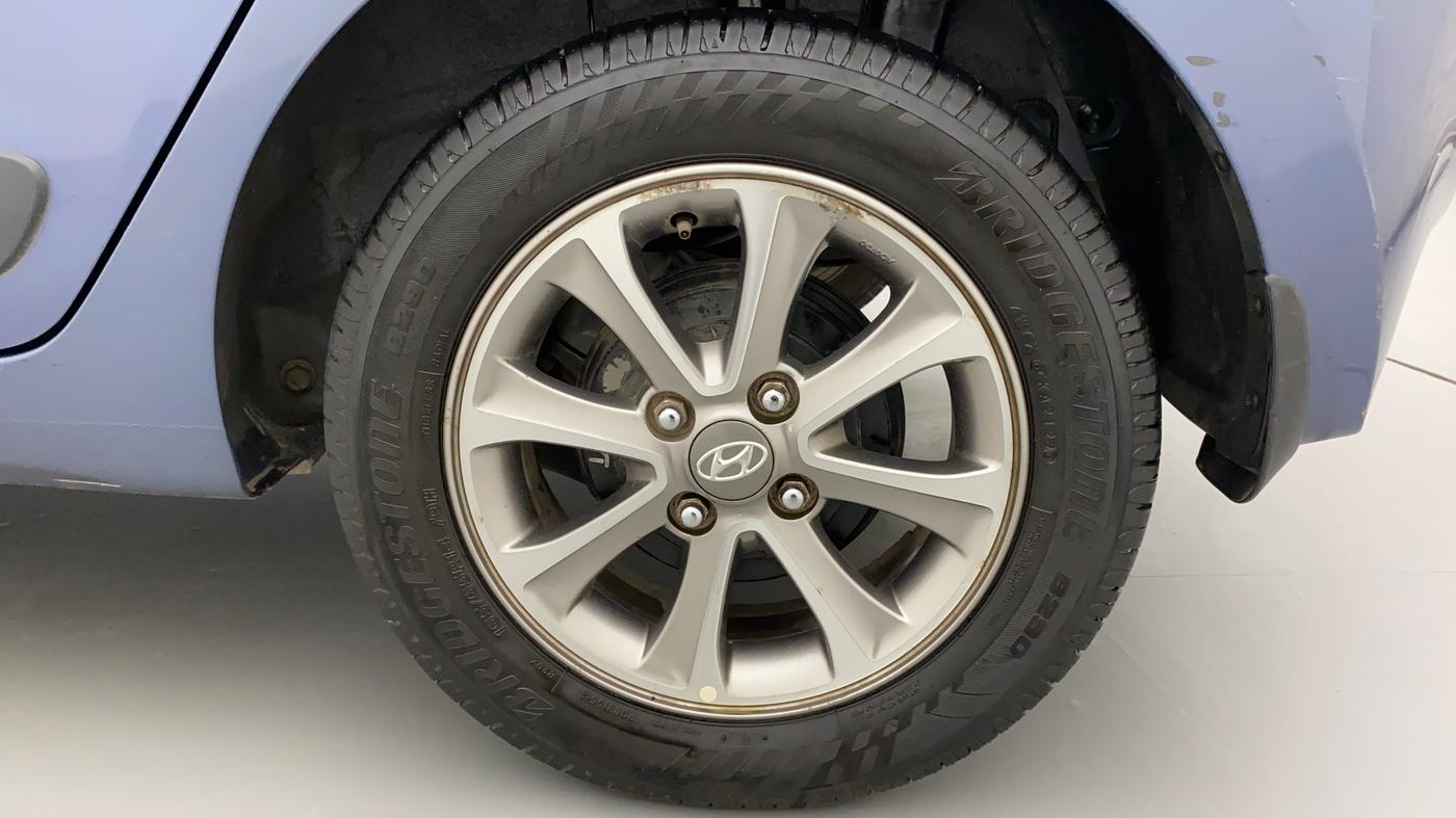 2016 Hyundai Grand i10 ASTA (O) 1.2 KAPPA VTVT, Petrol, Manual, 41,300 km, Left Rear Wheel