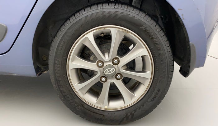 2016 Hyundai Grand i10 ASTA (O) 1.2 KAPPA VTVT, Petrol, Manual, 41,300 km, Left Rear Wheel