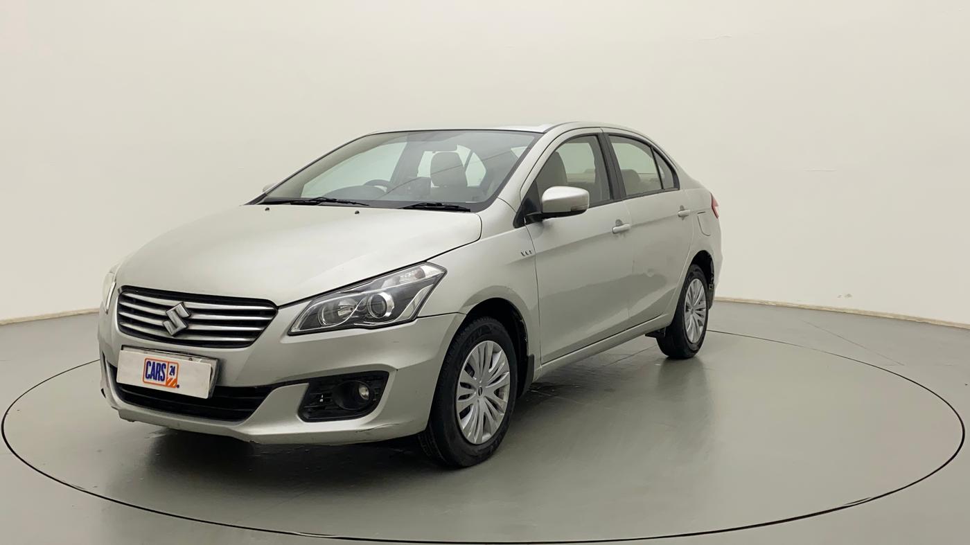 2016 Maruti Ciaz VXI+, Petrol, Manual, 53,544 km, Left Front Diagonal