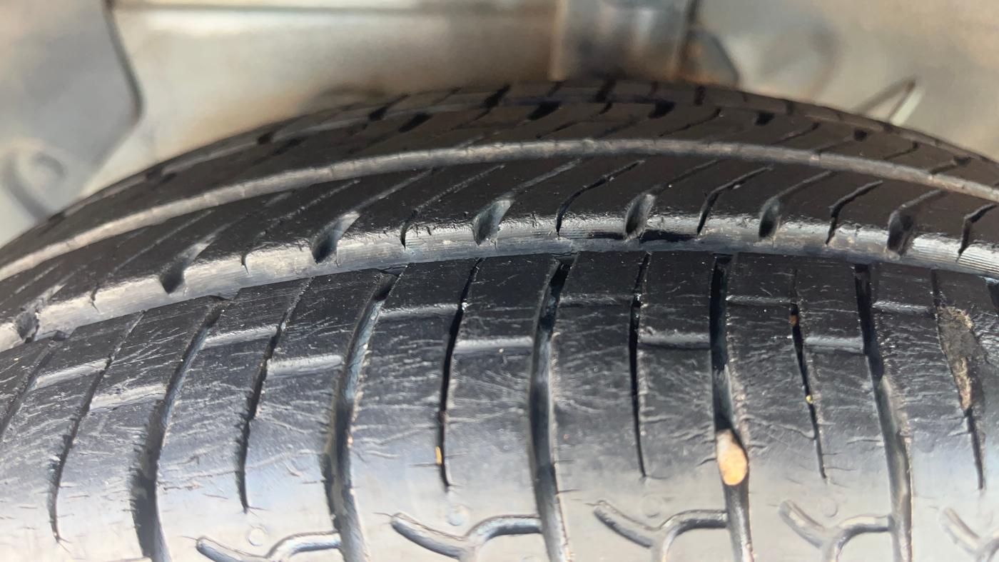 2021 Hyundai NEW SANTRO SPORTZ AMT, Petrol, Automatic, 14,639 km, Left Front Tyre Tread