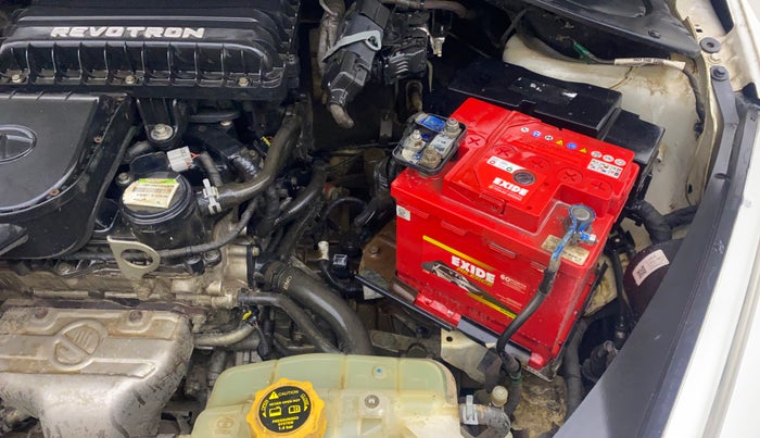 2017 Tata Tiago XM PETROL, Petrol, Manual, 1,46,478 km, Engine View - Left