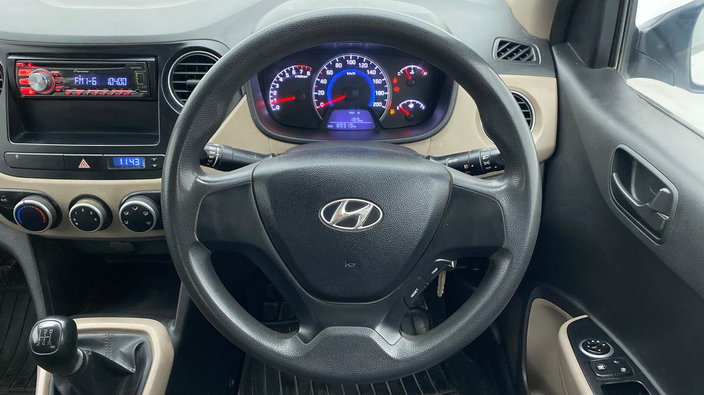 2015 Hyundai Grand i10 MAGNA 1.2 KAPPA VTVT, Petrol, Manual, 89,539 km, Steering Wheel Close Up