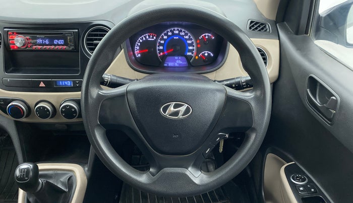 2015 Hyundai Grand i10 MAGNA 1.2 KAPPA VTVT, Petrol, Manual, 89,539 km, Steering Wheel Close Up