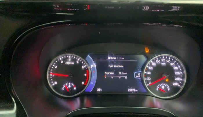 2022 KIA SELTOS GTX PLUS 1.4 PETROL DCT DUAL TONE, Petrol, Automatic, 25,869 km, Odometer Image