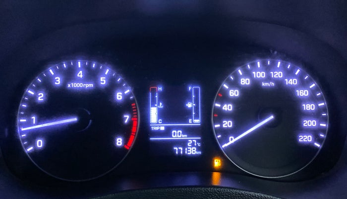 2015 Hyundai Creta SX PLUS 1.6 PETROL, Petrol, Manual, 77,138 km, Odometer Image