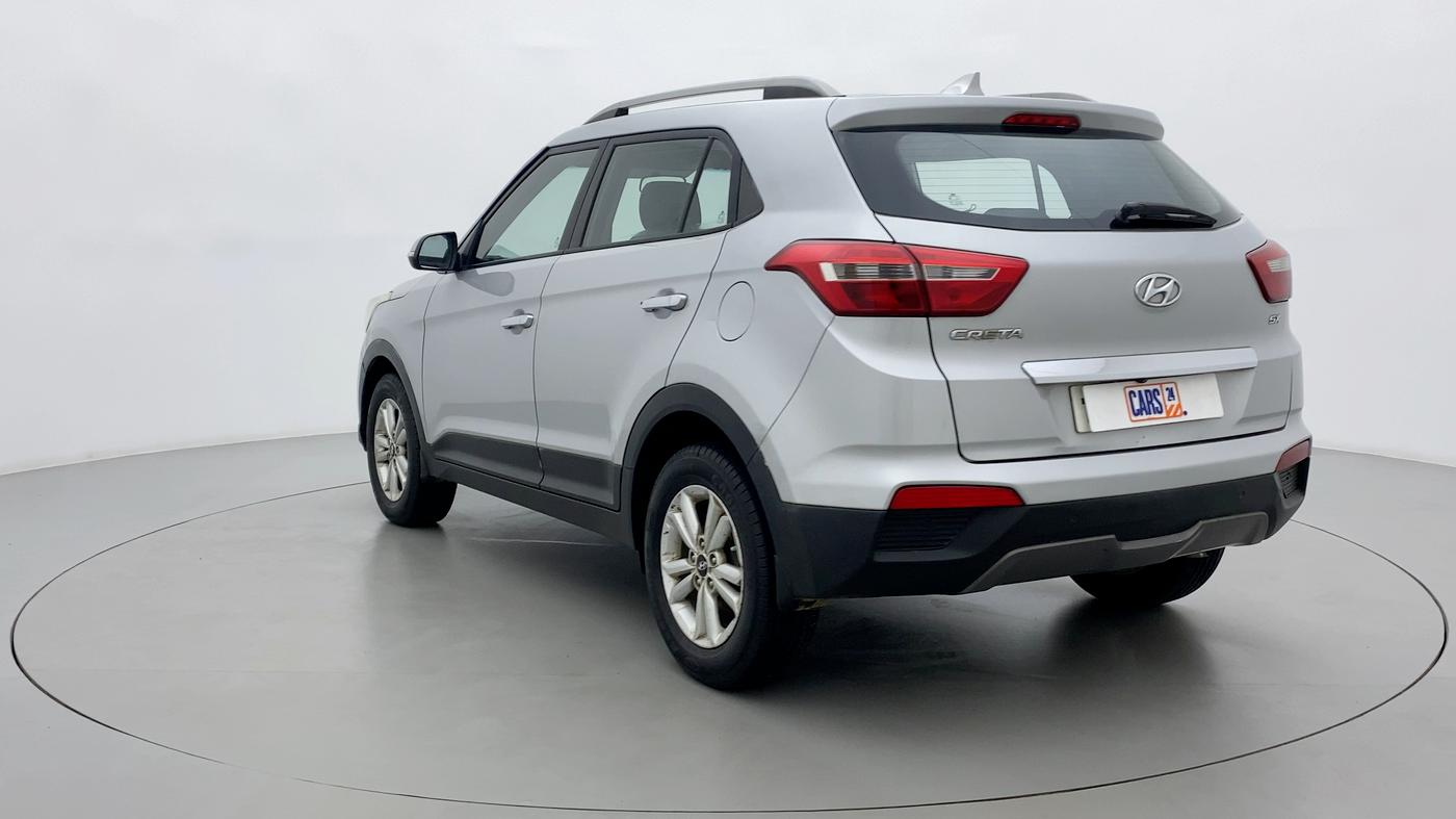 2015 Hyundai Creta SX PLUS 1.6 PETROL, Petrol, Manual, 77,138 km, Left Back Diagonal