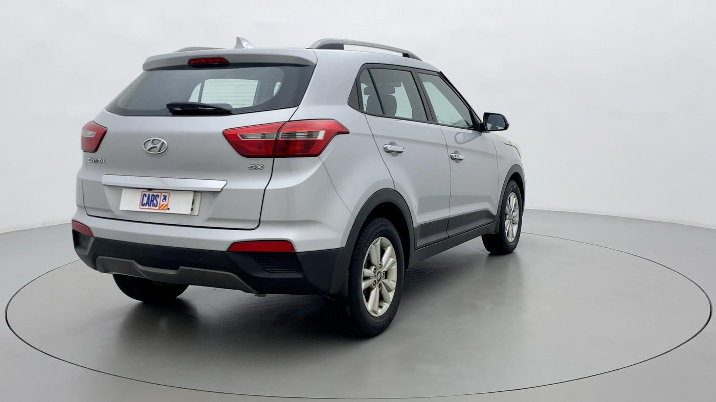 2015 Hyundai Creta SX PLUS 1.6 PETROL, Petrol, Manual, 77,138 km, Right Back Diagonal