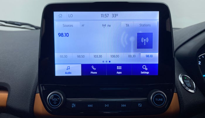 2021 Ford Ecosport 1.5  TITANIUM SPORTS(SUNROOF), Diesel, Manual, 8,440 km, Infotainment System