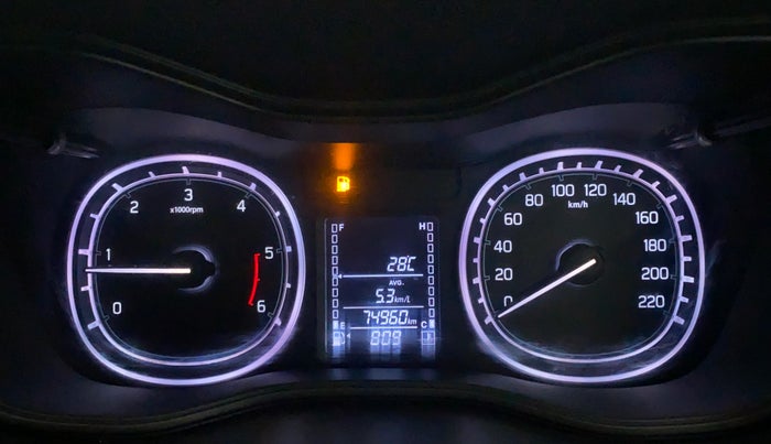 2016 Maruti Vitara Brezza ZDI PLUS, Diesel, Manual, 74,960 km, Odometer Image