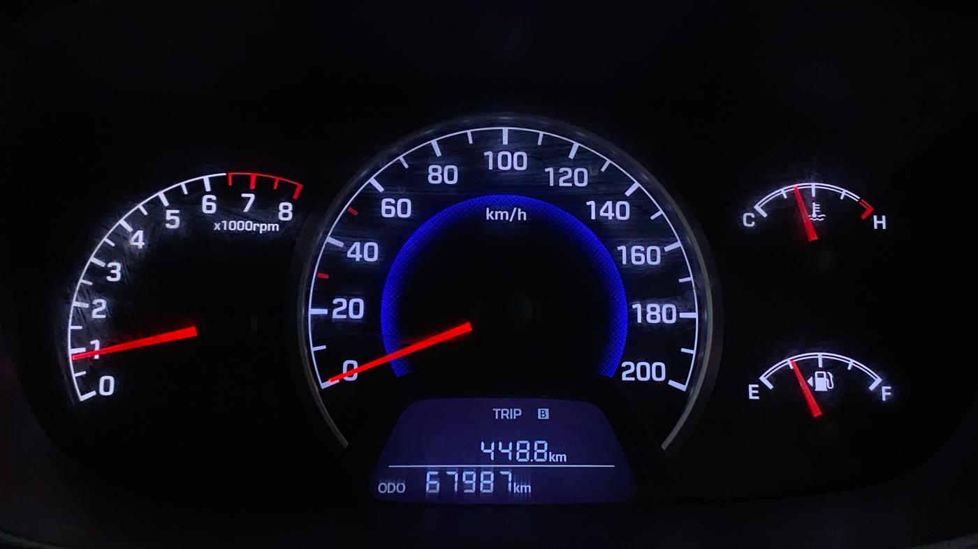 2019 Hyundai Grand i10 SPORTZ 1.2 KAPPA VTVT, Petrol, Manual, 67,982 km, Odometer Image