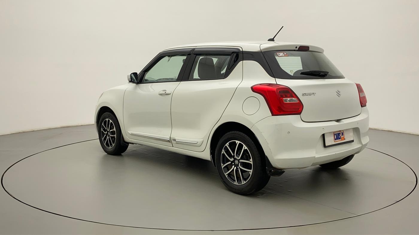 2018 Maruti Swift ZXI PLUS, CNG, Manual, 88,992 km, Left Back Diagonal