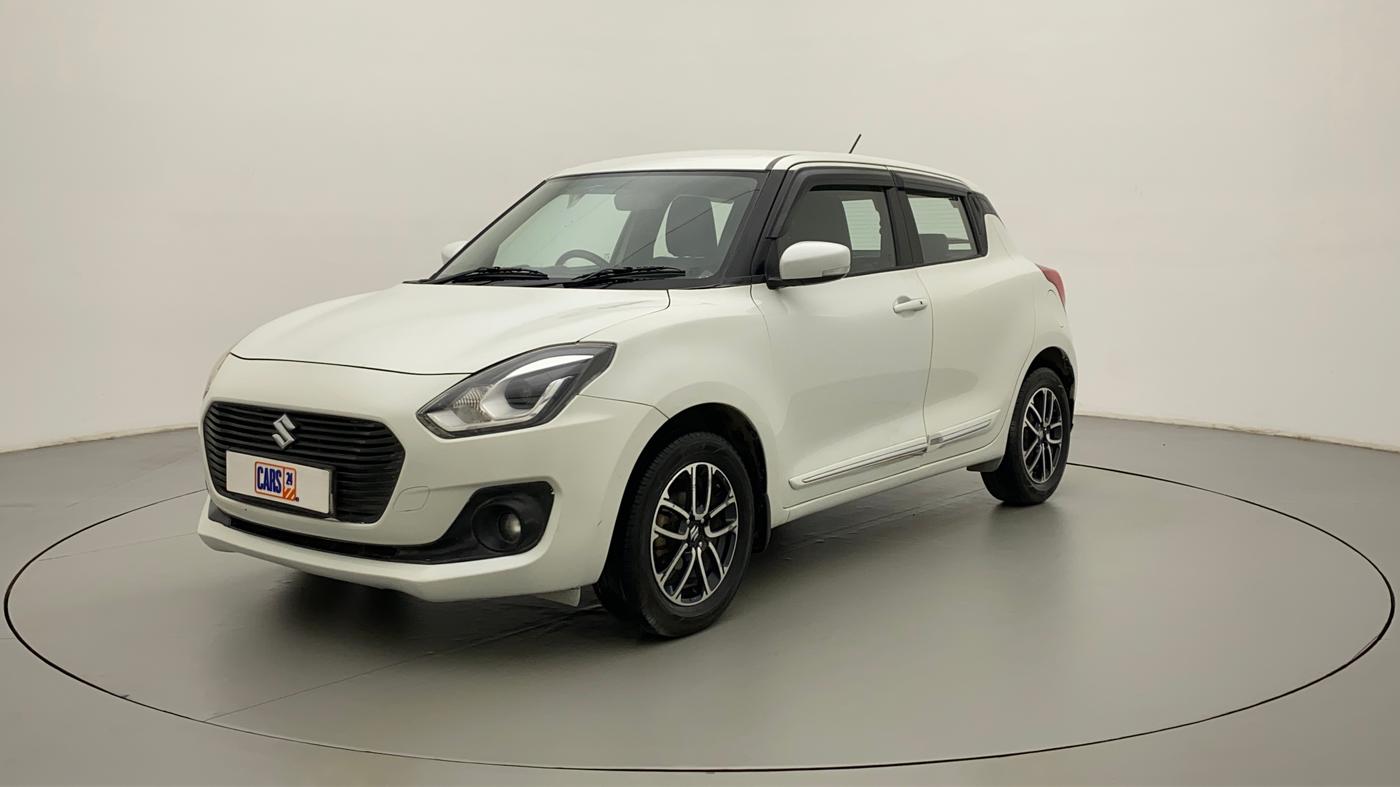 2018 Maruti Swift ZXI PLUS, CNG, Manual, 88,992 km, Left Front Diagonal