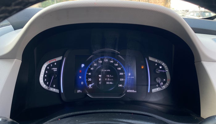 2021 Hyundai Creta SX (O) IVT 1.5 PETROL, Petrol, Automatic, 49,539 km, Odometer Image