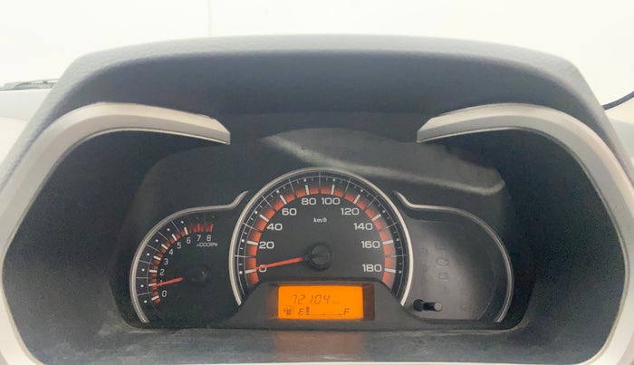 2016 Maruti Alto K10 VXI, Petrol, Manual, 72,104 km, Odometer Image
