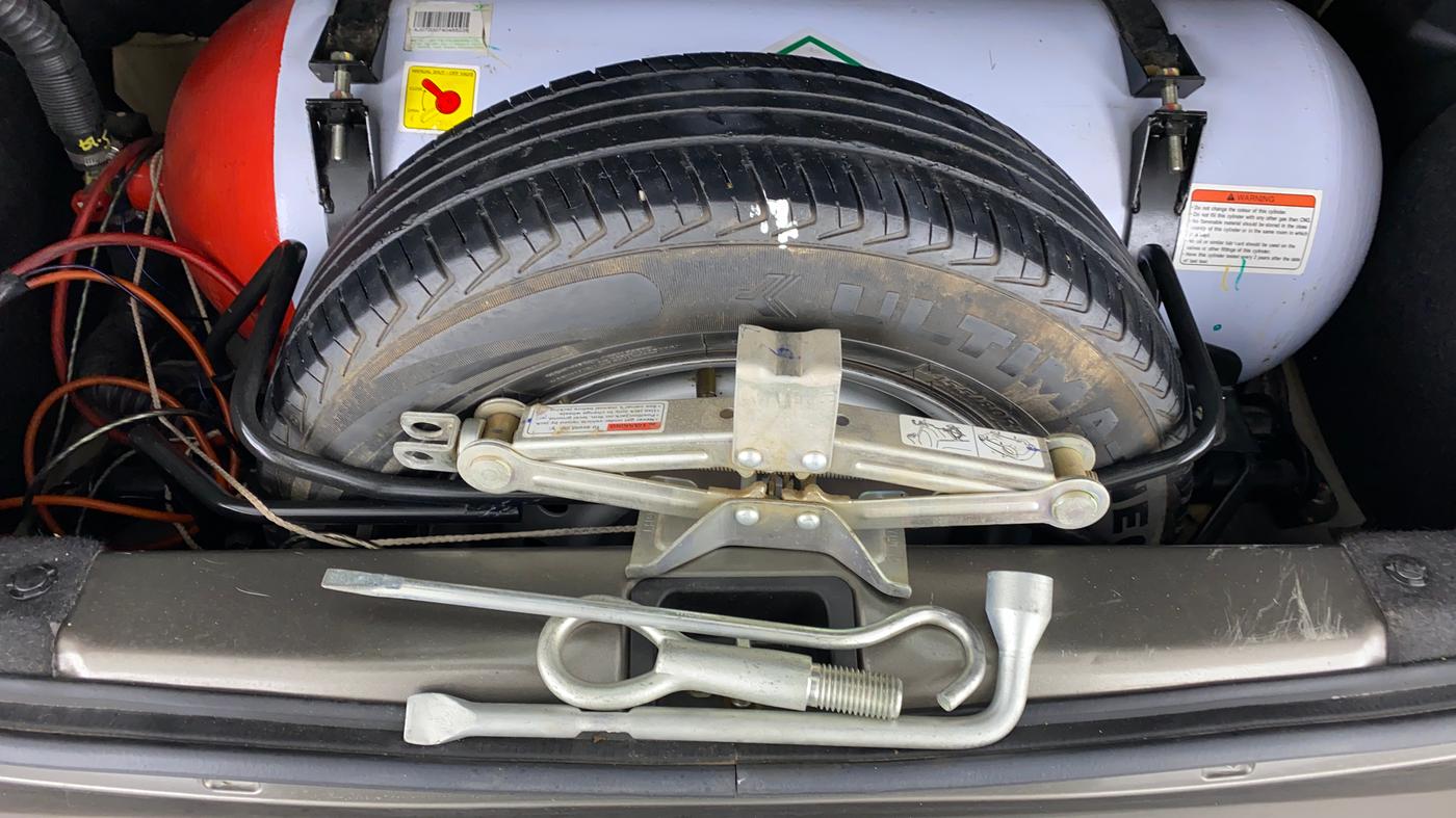 2020 Maruti New Wagon-R 1.0 Lxi (o) cng, CNG, Manual, 51,917 km, Spare Tyre