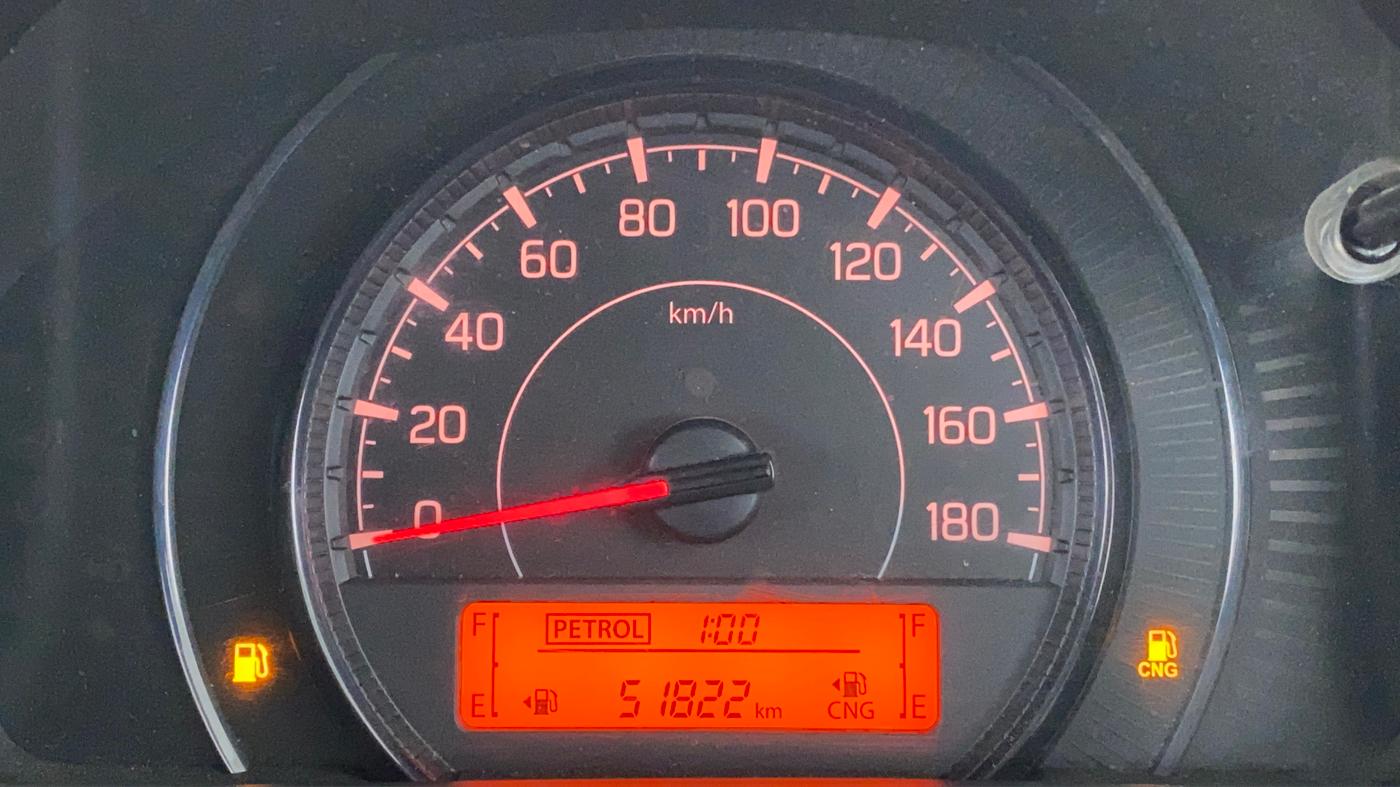 2020 Maruti New Wagon-R 1.0 Lxi (o) cng, CNG, Manual, 51,917 km, Odometer Image