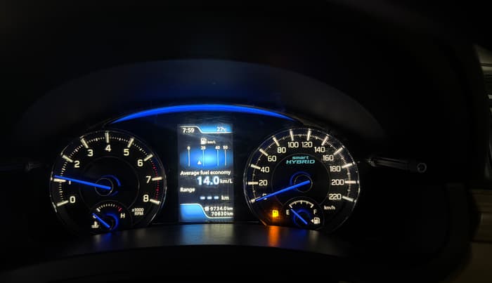 2020 Maruti Ciaz SIGMA 1.5 SHVS MT  PETROL, Petrol, Manual, 70,607 km, Odometer Image