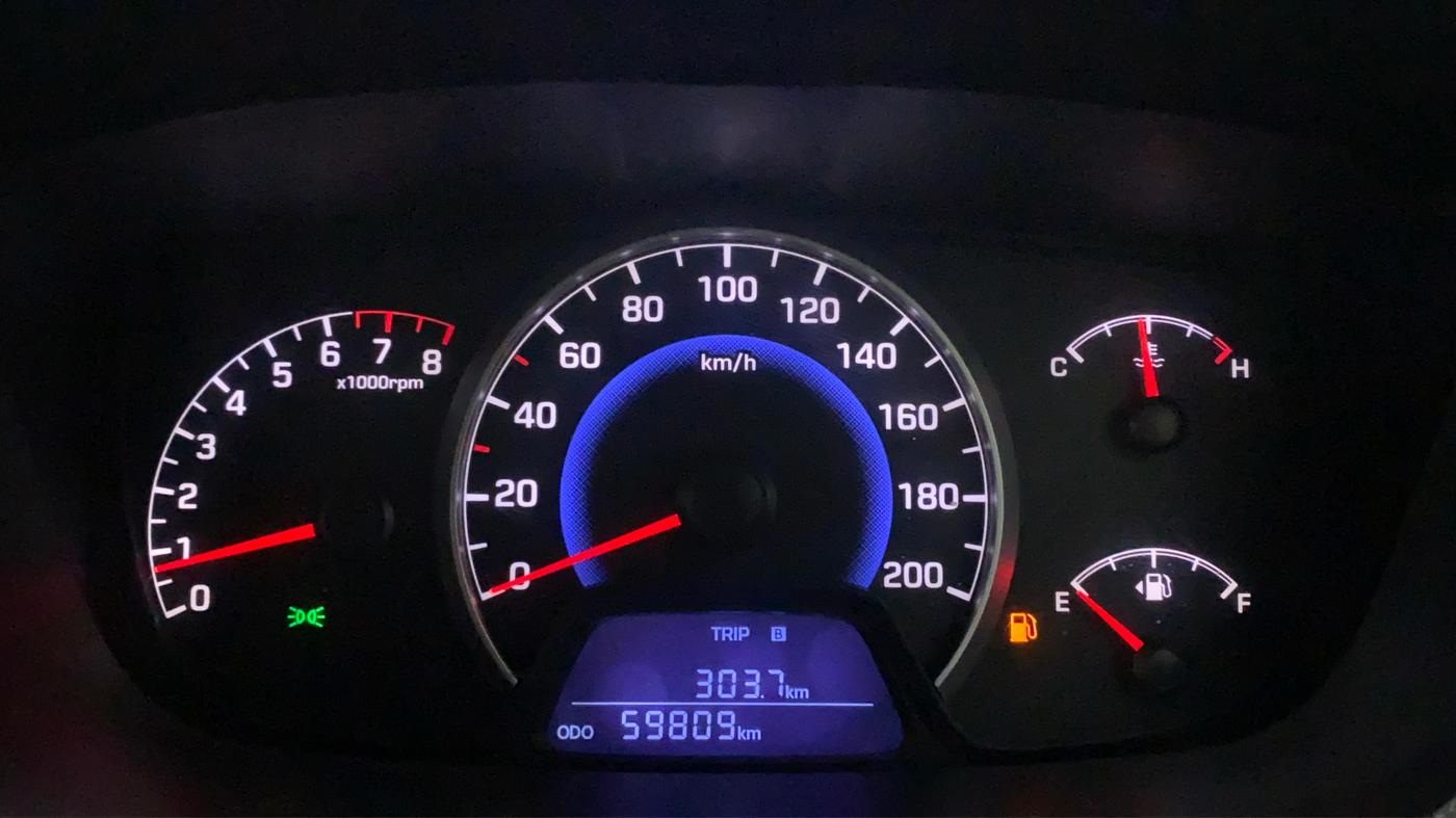 2016 Hyundai Grand i10 SPORTZ 1.2 KAPPA VTVT, Petrol, Manual, 59,893 km, Odometer Image
