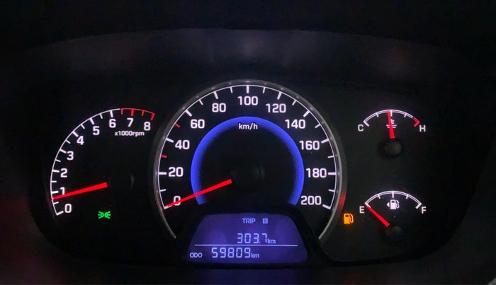 2016 Hyundai Grand i10 SPORTZ 1.2 KAPPA VTVT, Petrol, Manual, 59,893 km, Odometer Image