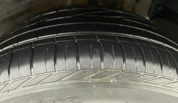 2018 Tata NEXON XZA + 1.2 PETROL A/T, Petrol, Automatic, 23,324 km, Left Rear Tyre Tread