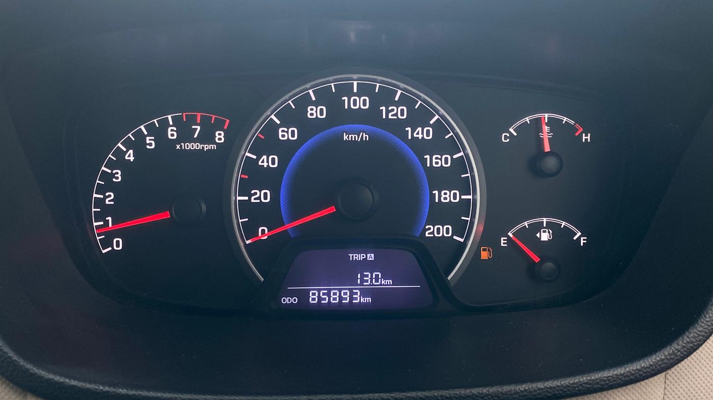 2016 Hyundai Grand i10 SPORTZ 1.2 KAPPA VTVT, Petrol, Manual, 85,880 km, Odometer Image