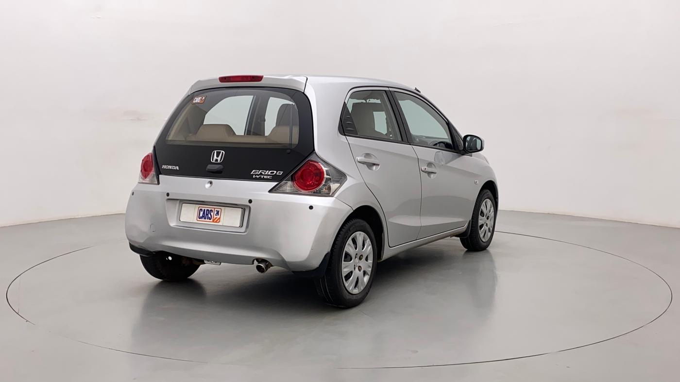 2012 Honda Brio S MT, Petrol, Manual, 54,182 km, Right Back Diagonal