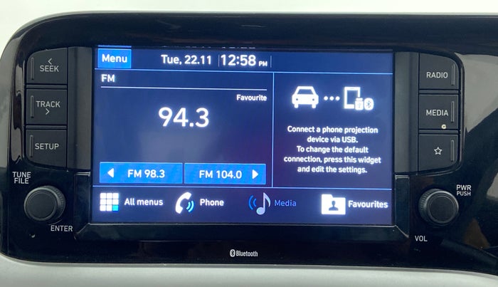 2019 Hyundai GRAND I10 NIOS SPORTZ PETROL, Petrol, Manual, 19,575 km, Infotainment System