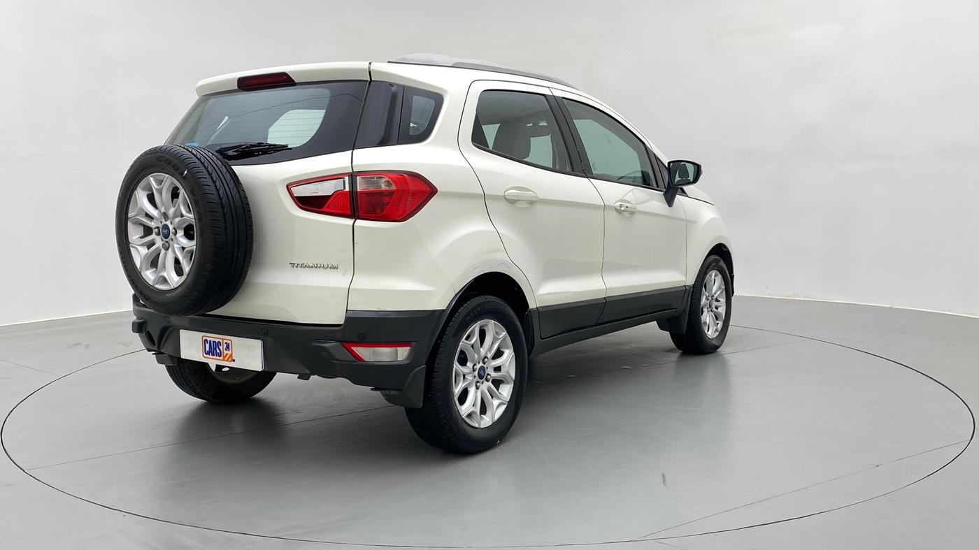 2015 Ford Ecosport 1.5 TITANIUM TI VCT AT, Petrol, Automatic, 56,369 km, Right Back Diagonal