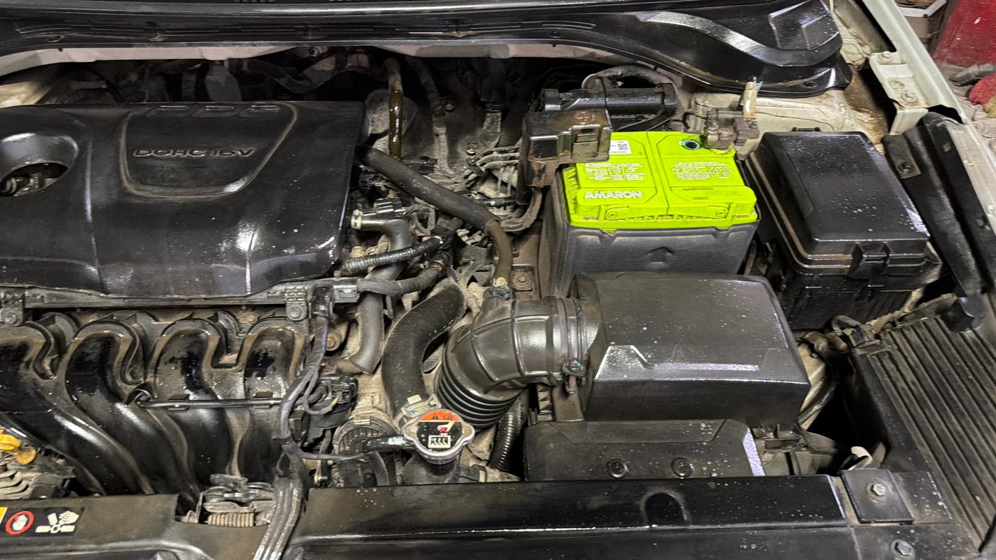 2018 Hyundai Verna 1.6 VTVT SX (O) AT, Petrol, Automatic, 48,092 km, Engine View - Left