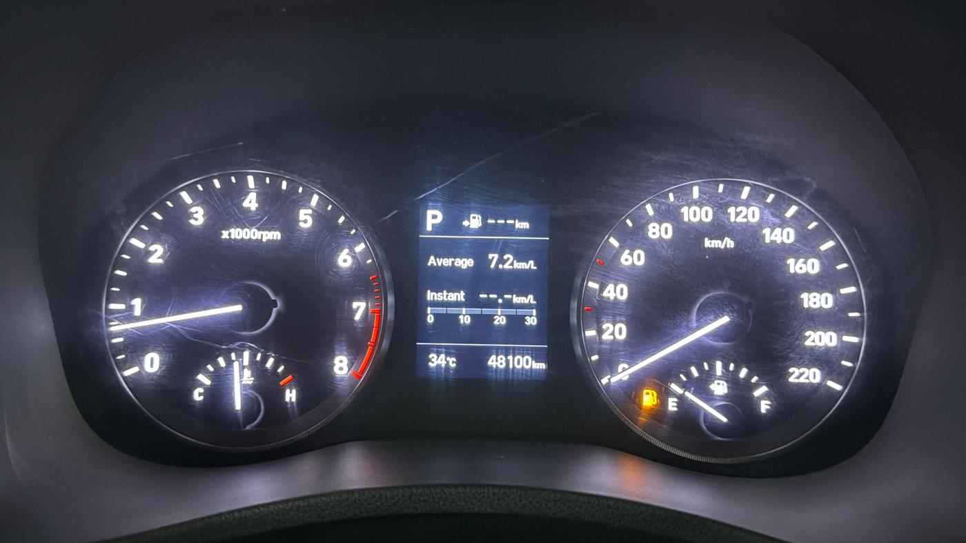 2018 Hyundai Verna 1.6 VTVT SX (O) AT, Petrol, Automatic, 48,092 km, Odometer Image