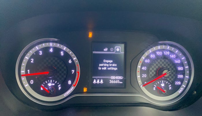 2024 Hyundai AURA SX 1.2 CNG, CNG, Manual, 36,615 km, Odometer Image