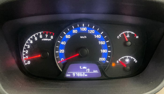 2014 Hyundai Xcent S (O) 1.2, Petrol, Manual, 97,811 km, Odometer Image