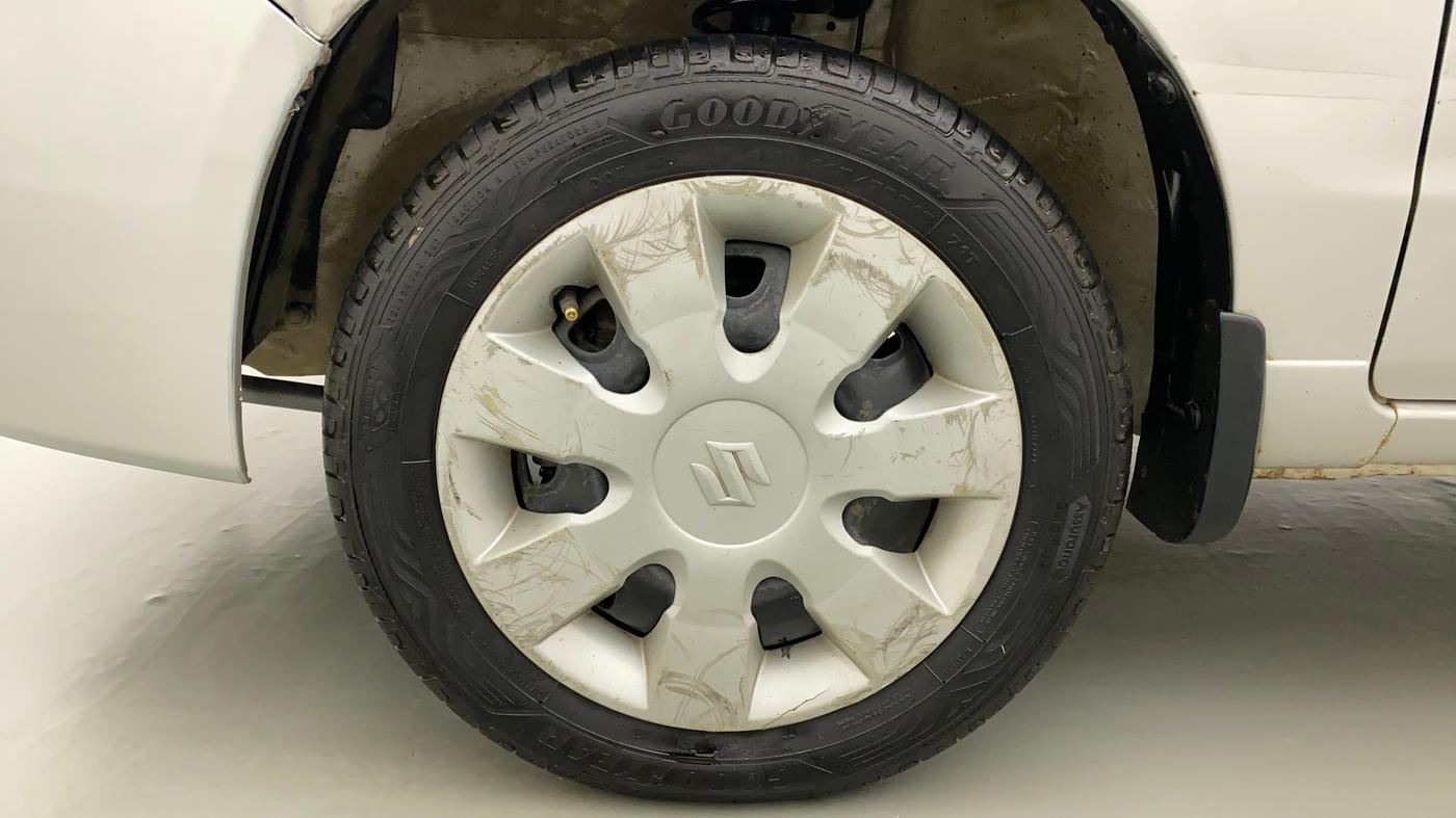 2014 Maruti Alto K10 VXI, Petrol, Manual, 97,314 km, Left Front Wheel