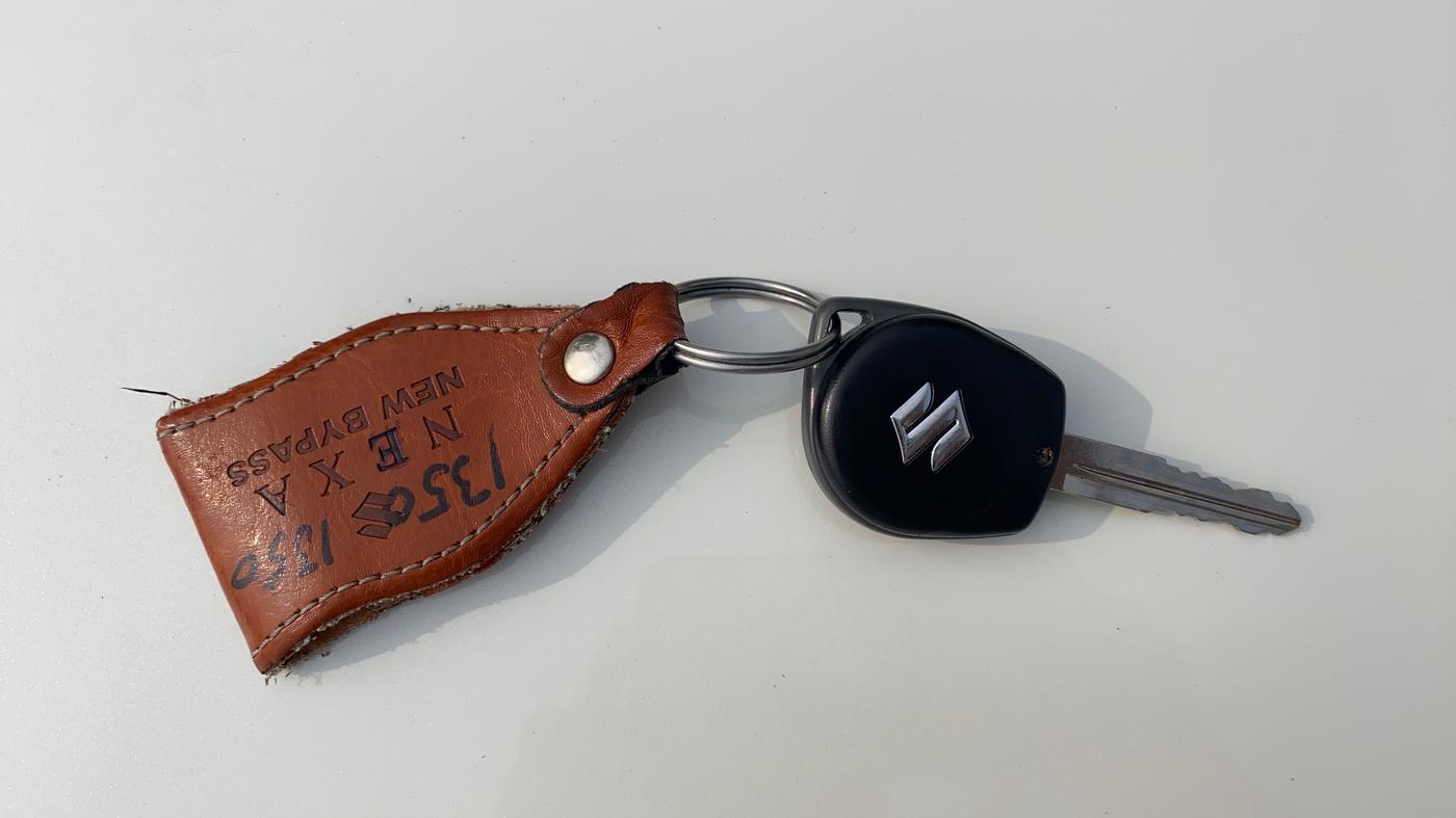 2024 Maruti FRONX DELTA 1.2 AGS, Petrol, Automatic, 7,591 km, Key Close Up