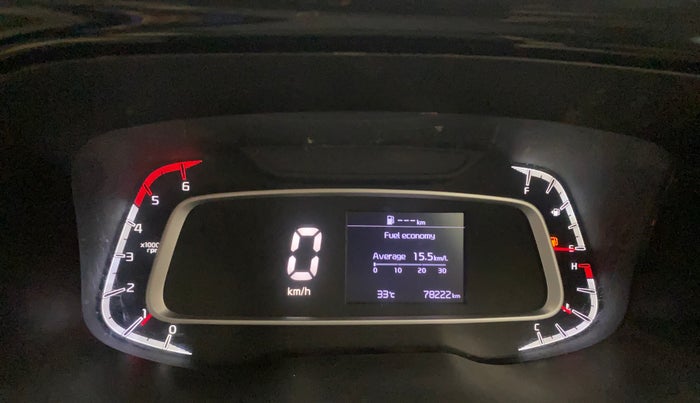 2021 KIA SONET HTX 1.5, Diesel, Manual, 78,210 km, Odometer Image