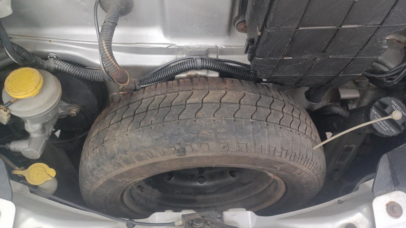 2013 Tata Nano LX, Petrol, Manual, 72,310 km, Boot Inside