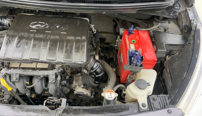 2016 Hyundai Grand i10 SPORTZ 1.2 KAPPA VTVT, Petrol, Manual, 35,876 km, Engine View - Left