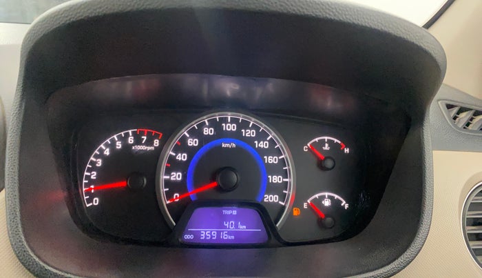 2016 Hyundai Grand i10 SPORTZ 1.2 KAPPA VTVT, Petrol, Manual, 35,876 km, Odometer Image