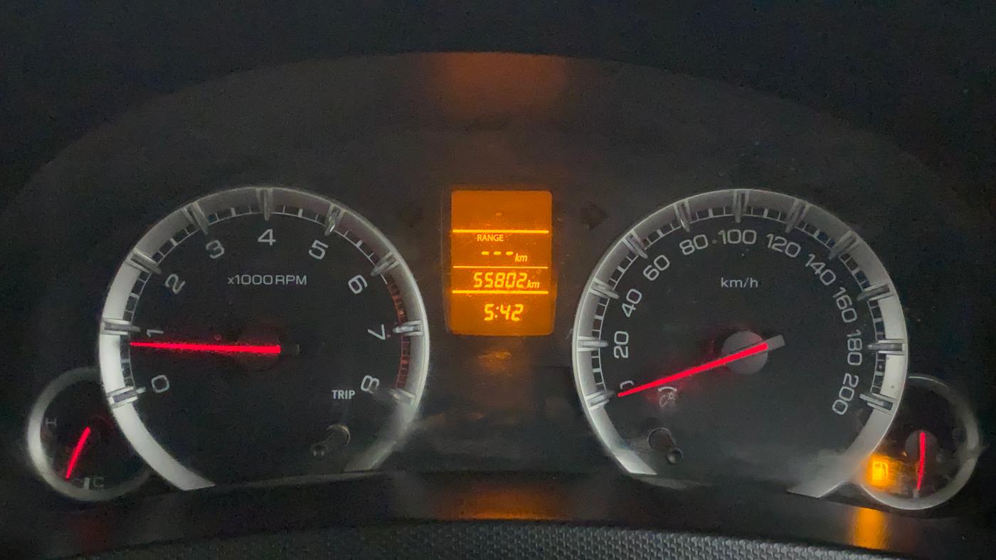 2013 Maruti Swift VXI, Petrol, Manual, 55,976 km, Odometer Image