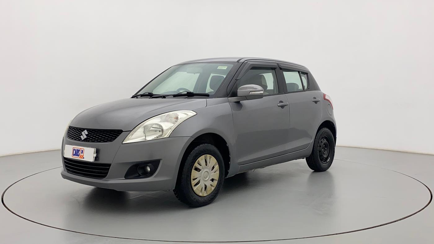 2013 Maruti Swift VXI, Petrol, Manual, 55,976 km, Left Front Diagonal