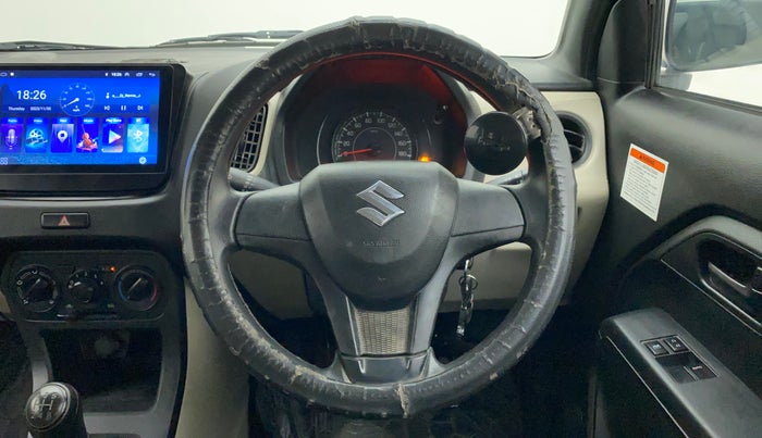 2021 Maruti New Wagon-R LXI CNG 1.0, CNG, Manual, 78,988 km, Steering Wheel Close Up