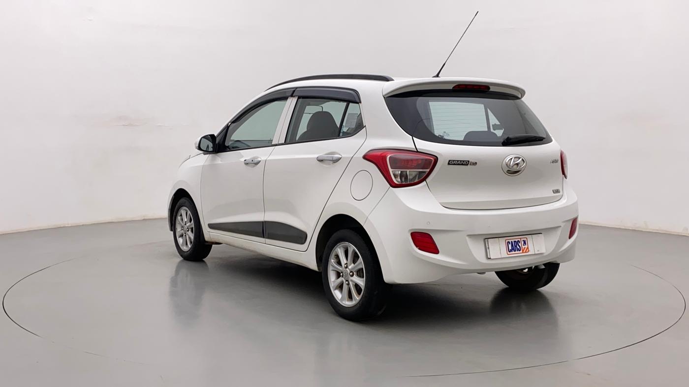 2016 Hyundai Grand i10 ASTA 1.2 KAPPA VTVT, Petrol, Manual, 59,769 km, Left Back Diagonal